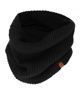 BOYS KNIT SNOOD ZWART